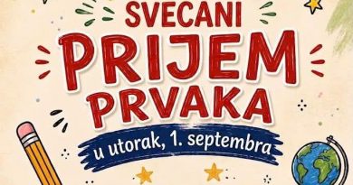 Svecani prijem djaka prvaka OS Luka Simonovic Niksic 1 septembar