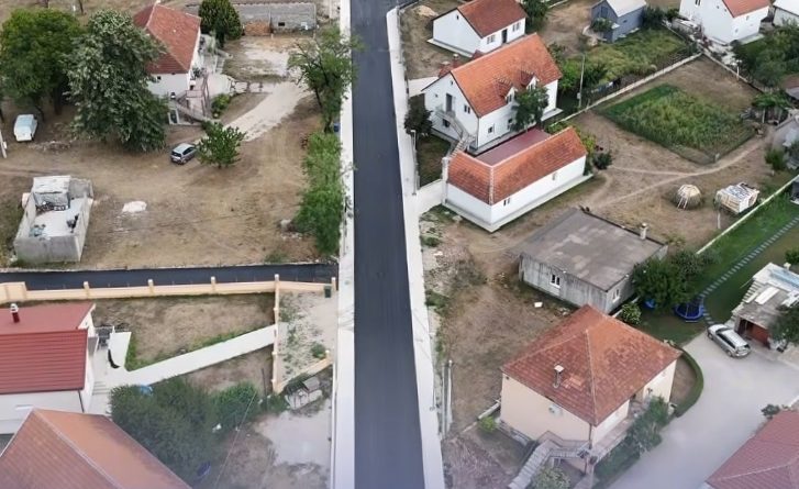 Rekonstrukcija Školske ulice u Kličevu privodi se kraju
