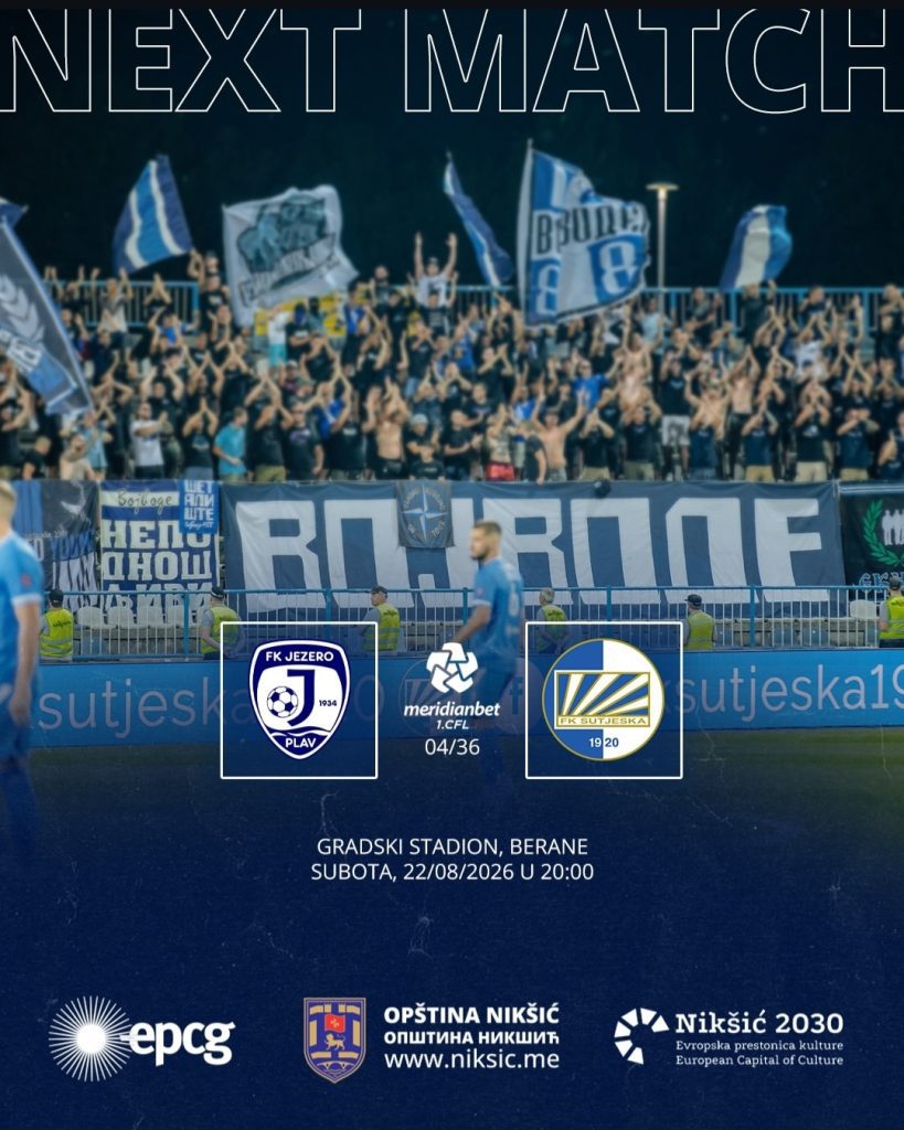 Jezero – Sutjeska, Gradski stadion u Beranama