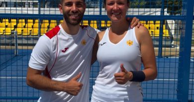 Ivanka Simonovic i Djanluka Pelonci miks dubl padel reprezentacija Crne Gore Mediteranske igre Taranto