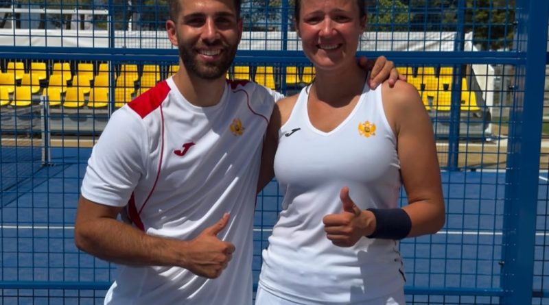Ivanka Simonovic i Djanluka Pelonci miks dubl padel reprezentacija Crne Gore Mediteranske igre Taranto