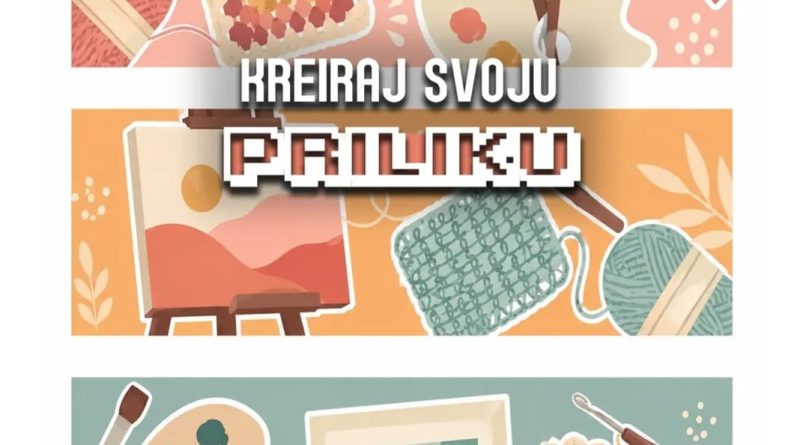 Mladi iz Nikšića kroz inicijativu Kreiraj svoju priliku uče izradu suvenira i preduzetništvo