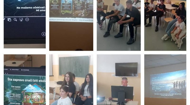 Učenici OŠ “Dobrislav Đedo Perunović” učili o zaštiti prirode