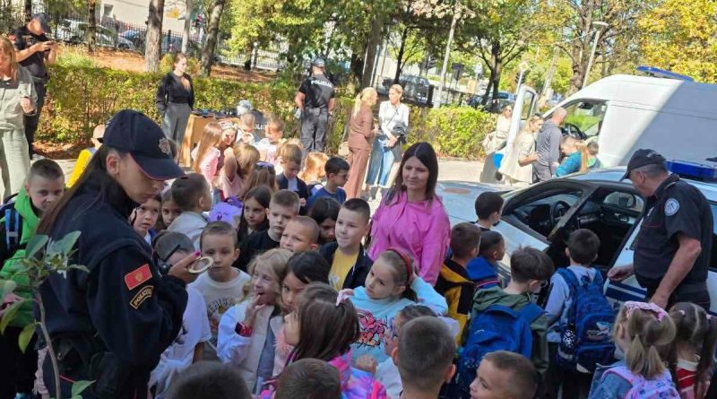 Učenici OŠ “Luka Simonović” u posjeti nikšićkoj policiji