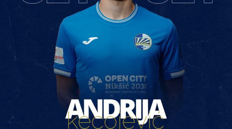 Andrija Kecojević pozvan u mladu reprezentaciju Crne Gore