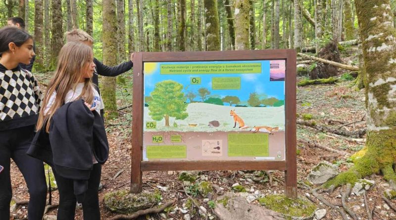 Đaci OŠ “Braća Labudović” posjetili NP Biogradska gora