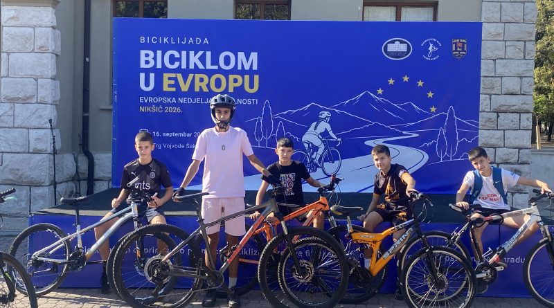 Nikšić večeras na dva točka: U toku je biciklijada