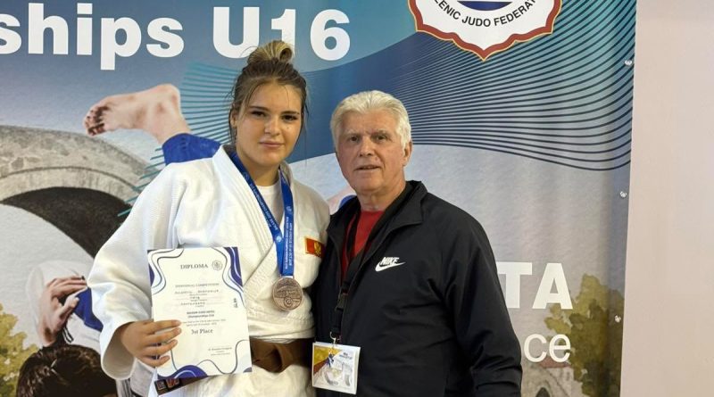 Anamarija Milatović osvojila bronzu na Balkanskom prvenstvu