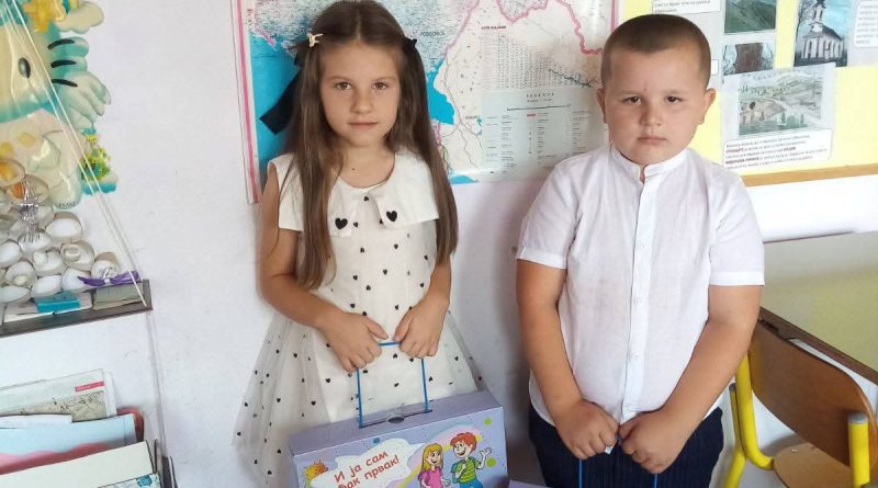 Dječiji savez poklonima uljepšao početak školovanja OŠ “Branko Višnjić”