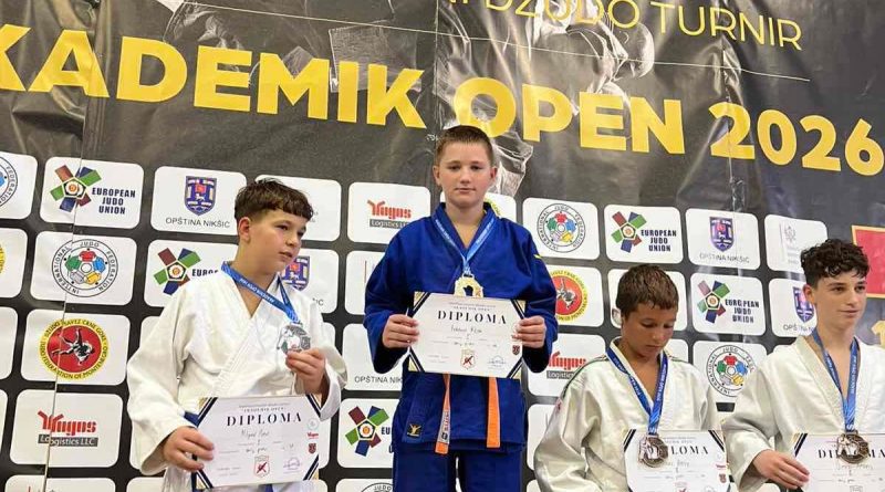 Nikola Bulatović donio medalje iz Makedonije i zlato iz Nikšića