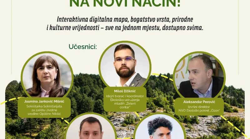 Stiže “Trebjesa BioMap” – prva digitalna mapa biodiverziteta
