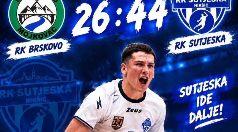 Kadeti Sutjeske ubjedljivi protiv Brskova