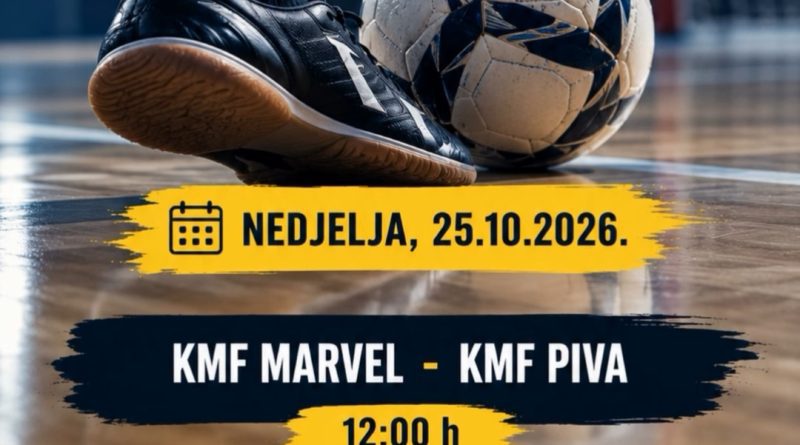 KMF Nikšić dočekuje Titograd, na programu trostruki spektakl